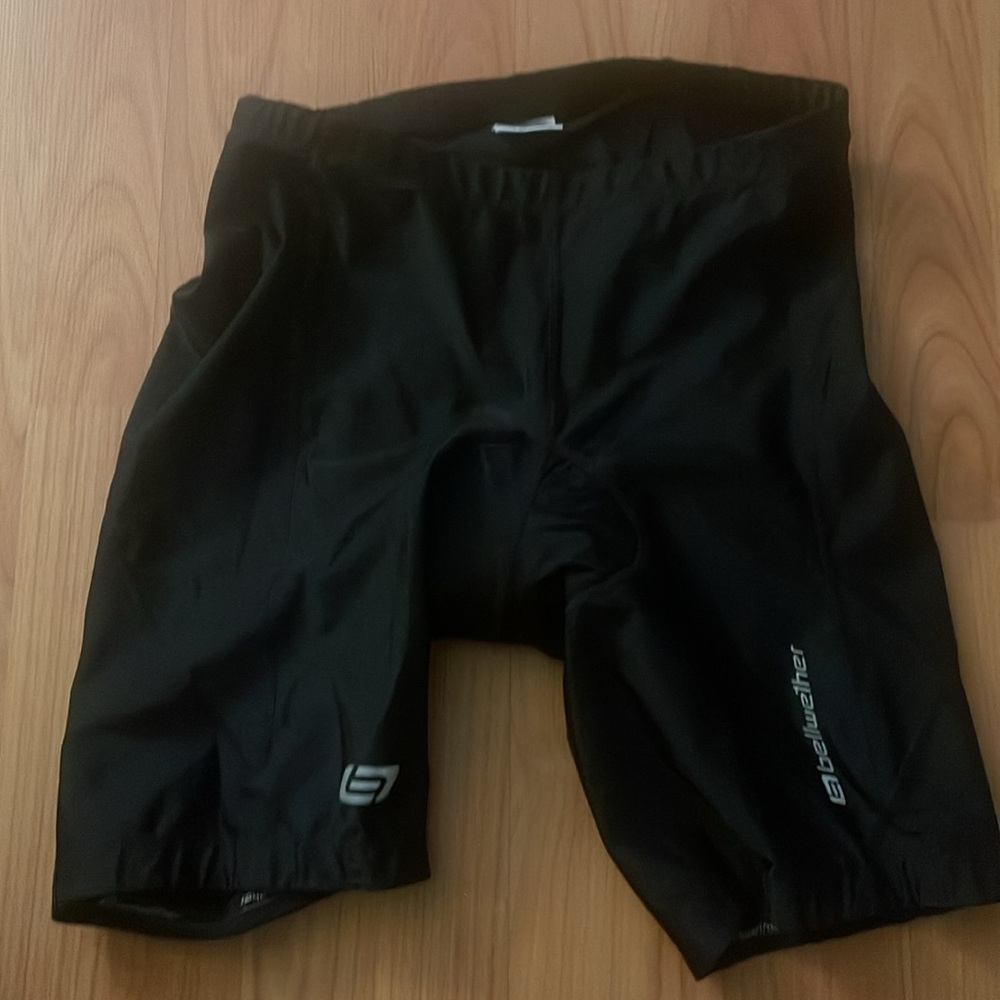 Men's Bellwether Cycling Shorts Padded Seat Size Extra Large (XL) Color Black